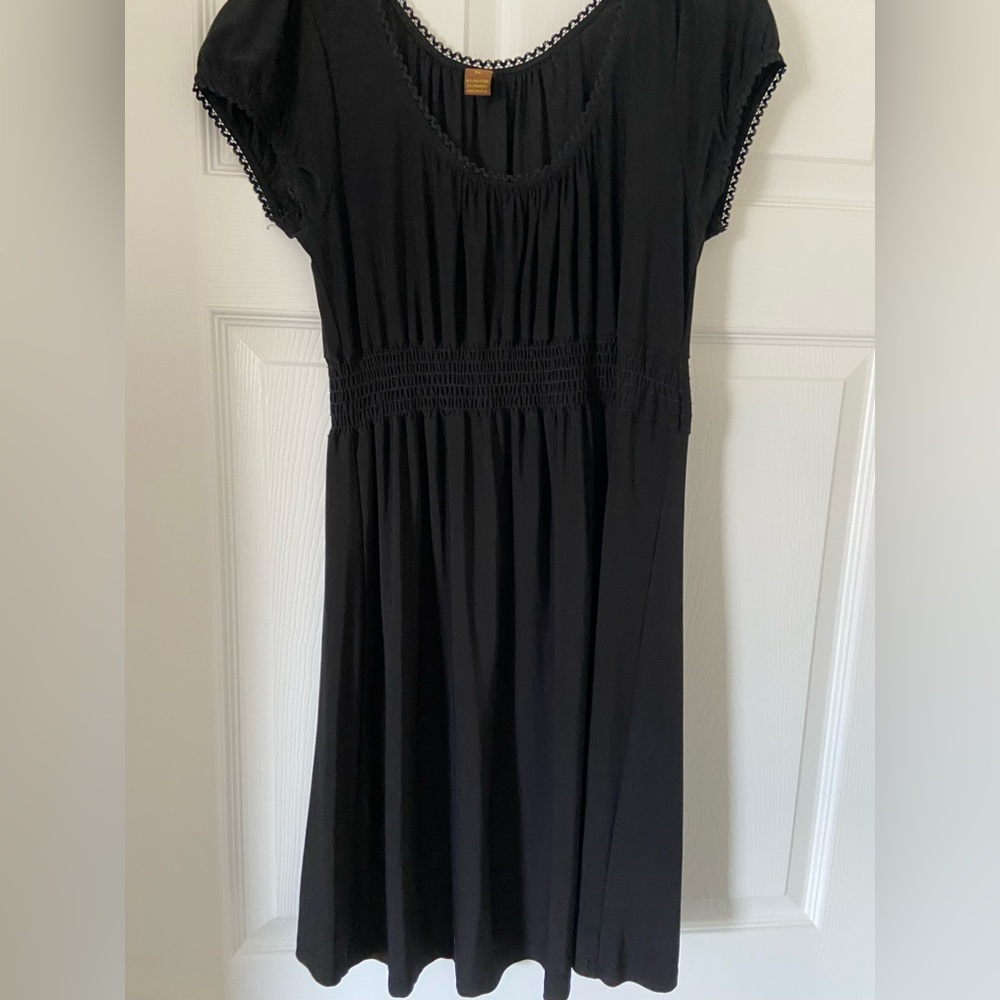 Black Copper Key dress